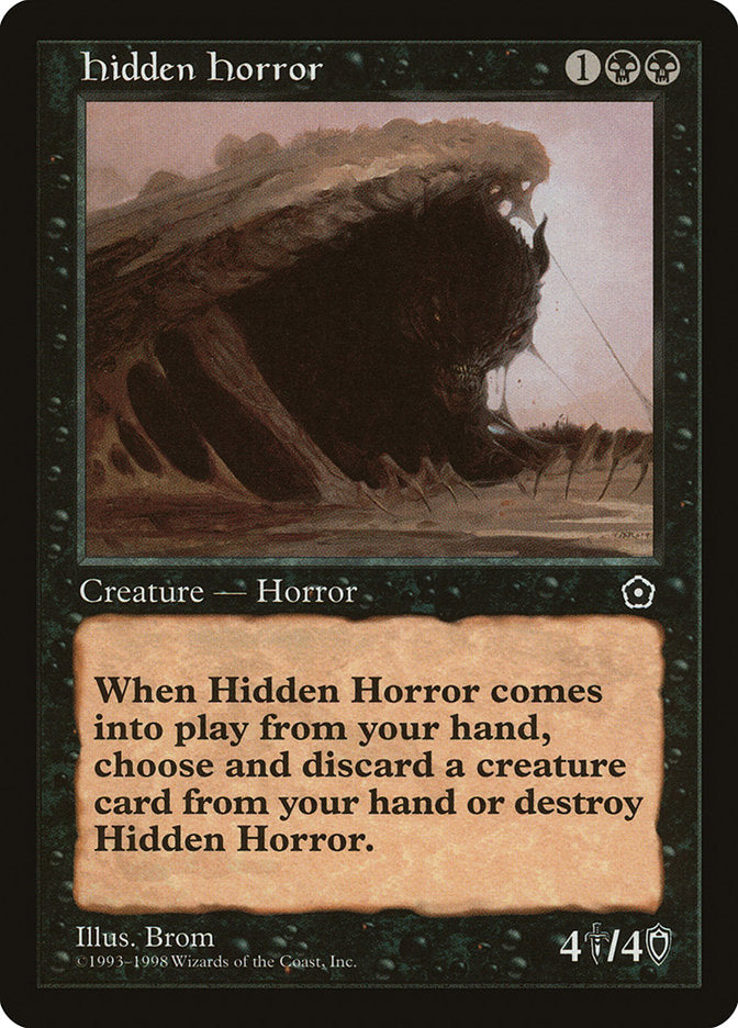 Hidden Horror [Portal Second Age] | Chromatic Games