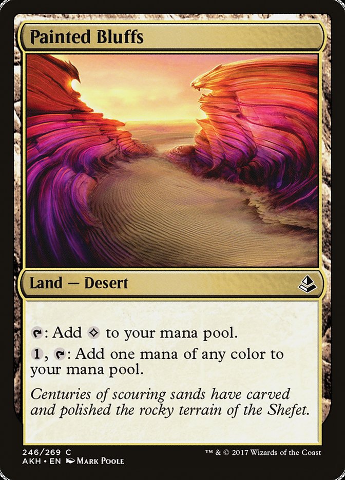 Painted Bluffs [Amonkhet] | Chromatic Games