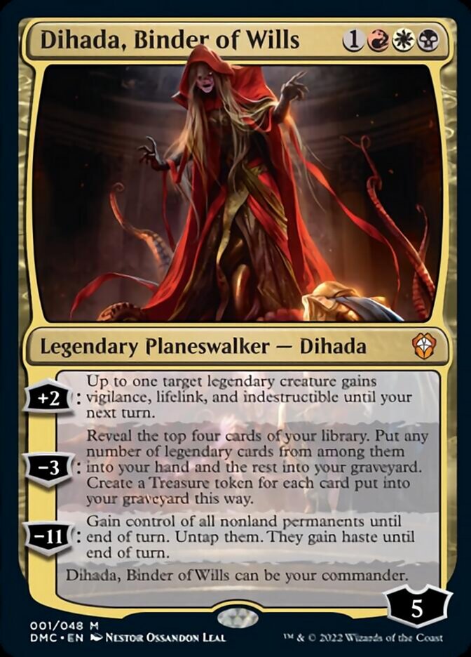 Dihada, Binder of Wills [Dominaria United Commander] | Chromatic Games