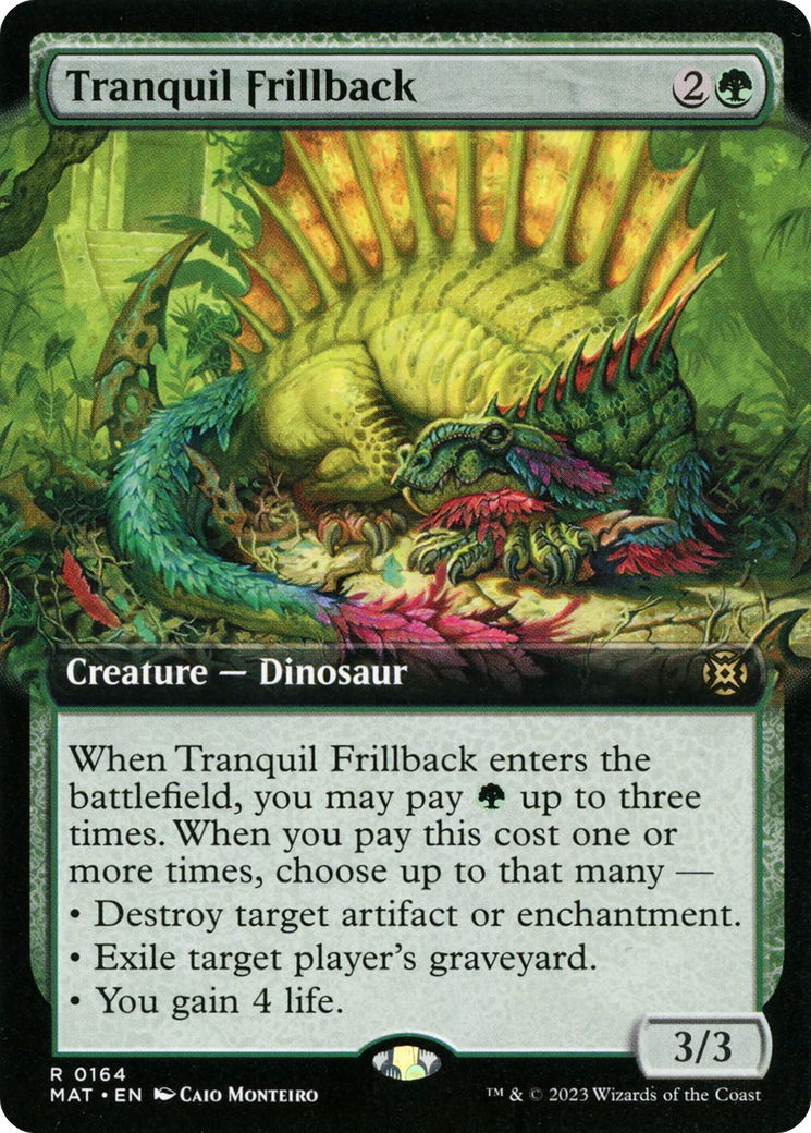 Tranquil Frillback (Extended Art) [March of the Machine: The Aftermath] | Chromatic Games