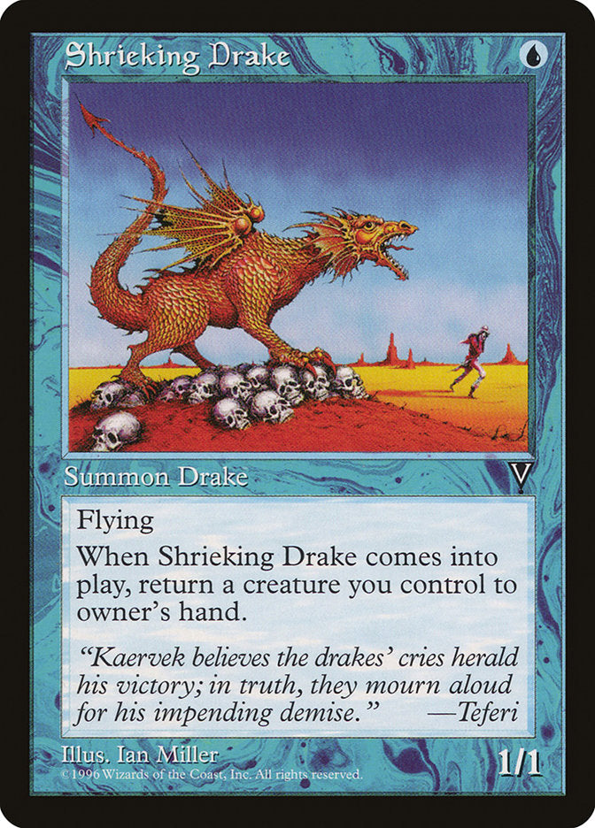 Shrieking Drake [Visions] | Chromatic Games