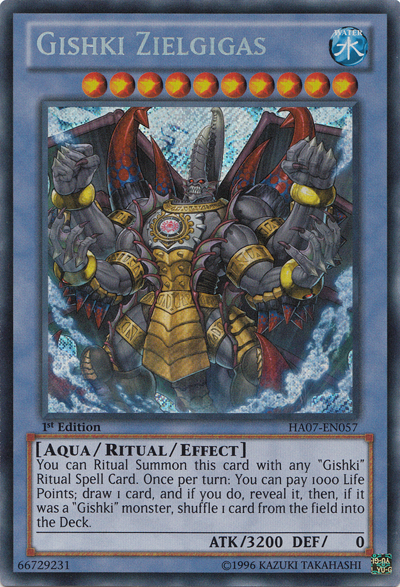 Gishki Zielgigas [HA07-EN057] Secret Rare | Chromatic Games