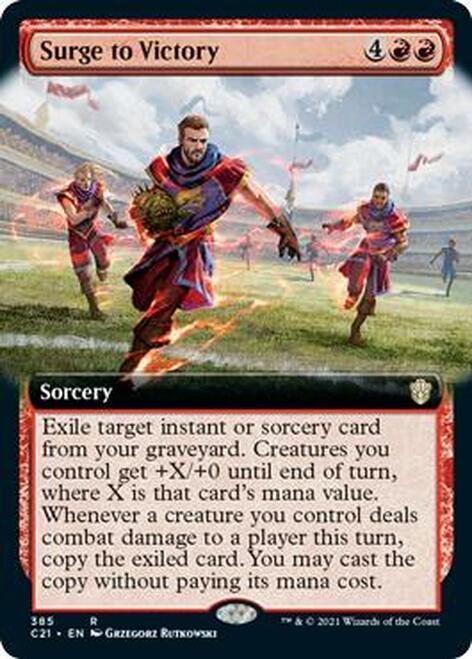 Surge to Victory (Extended Art) [Commander 2021] | Chromatic Games