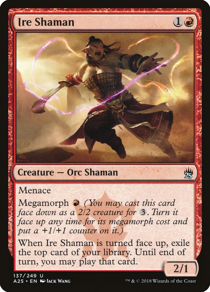 Ire Shaman [Masters 25] | Chromatic Games