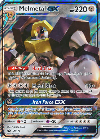 Melmetal GX (SM Black Star Promos) (SM178) [Jumbo Cards] | Chromatic Games