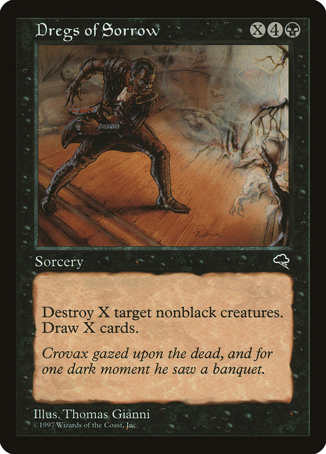 Dregs of Sorrow [Tempest] | Chromatic Games