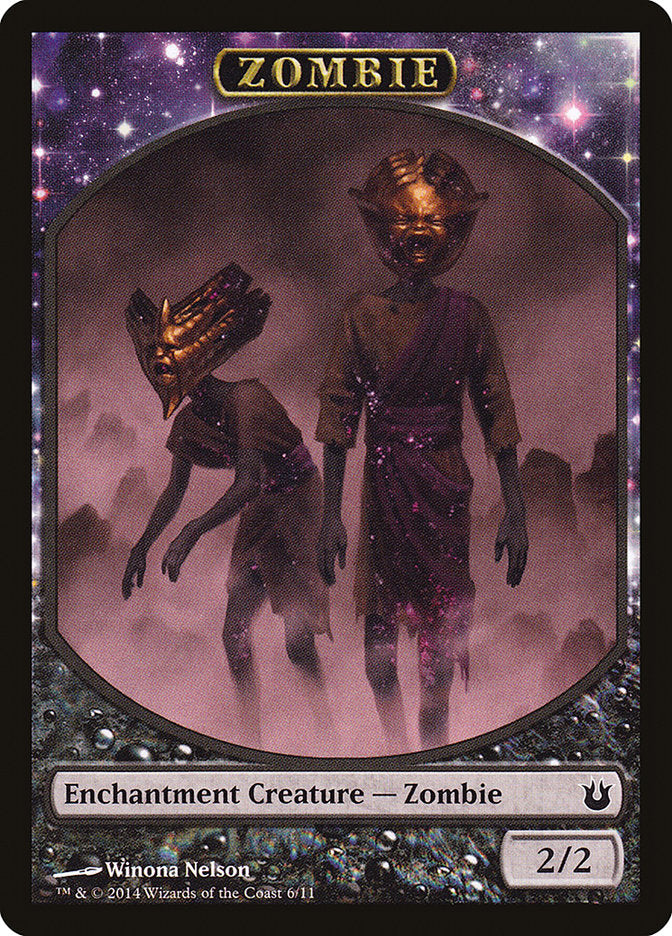 Zombie Token [Born of the Gods Tokens] | Chromatic Games