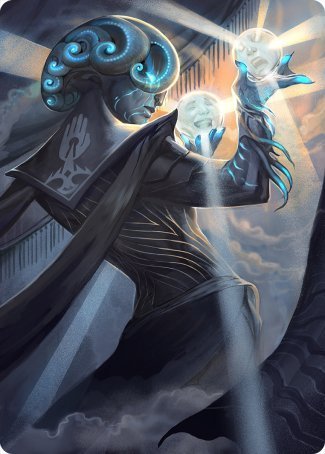 Queza, Augur of Agonies Art Card [Streets of New Capenna Art Series] | Chromatic Games