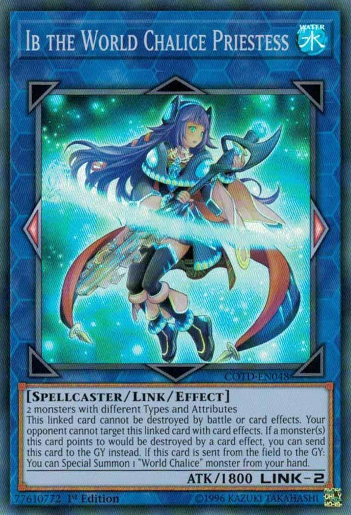 Ib the World Chalice Priestess [COTD-EN048] Super Rare | Chromatic Games