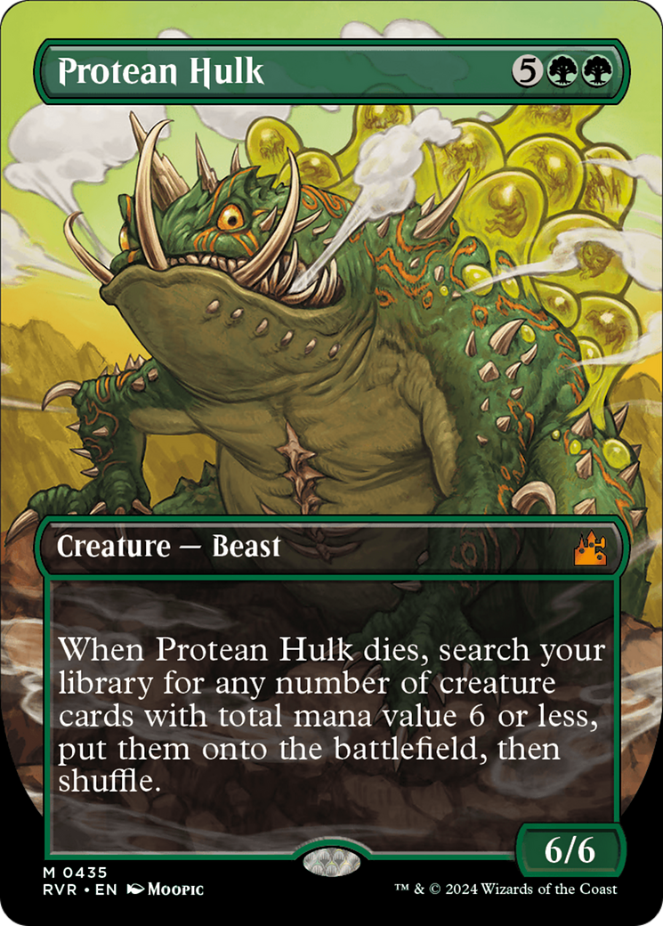 Protean Hulk (Anime Borderless) [Ravnica Remastered] | Chromatic Games