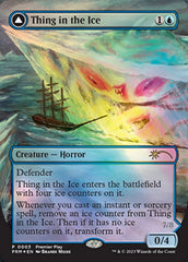 Thing in the Ice // Awoken Horror (Borderless Alternate Art) [Regional Championship Qualifiers 2023] | Chromatic Games