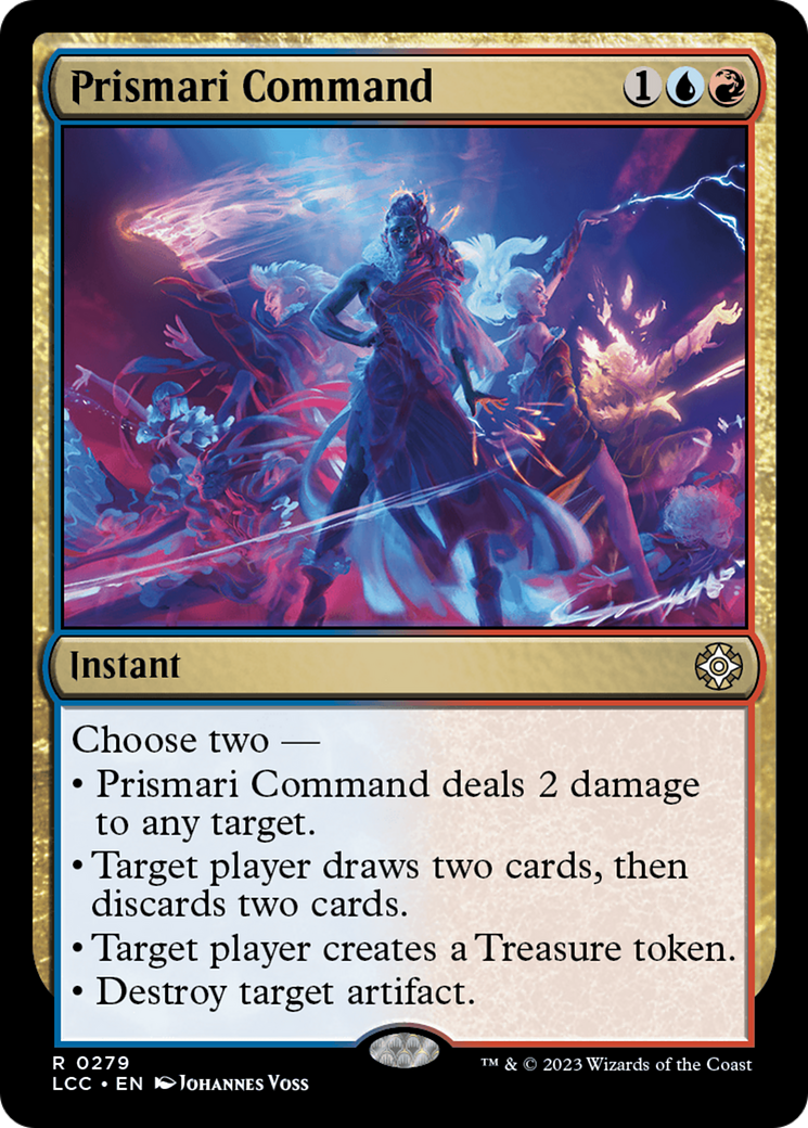 Prismari Command [The Lost Caverns of Ixalan Commander] | Chromatic Games