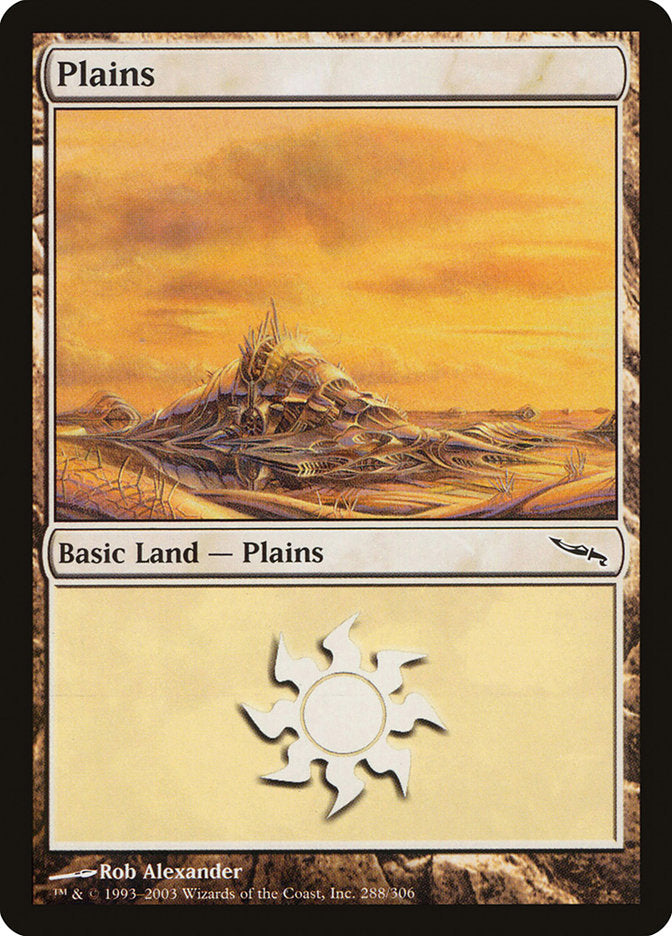 Plains (288) [Mirrodin] | Chromatic Games