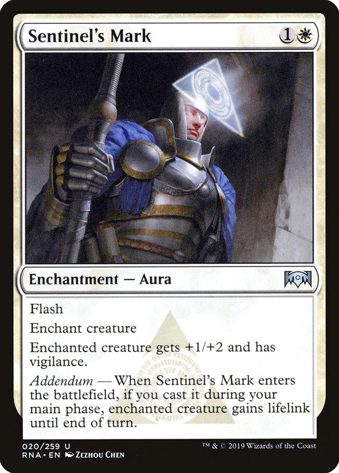 Sentinel's Mark [Ravnica Allegiance] | Chromatic Games