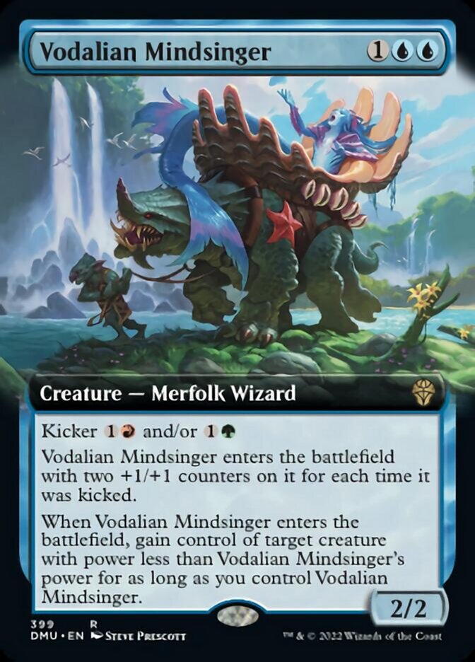 Vodalian Mindsinger (Extended Art) [Dominaria United] | Chromatic Games