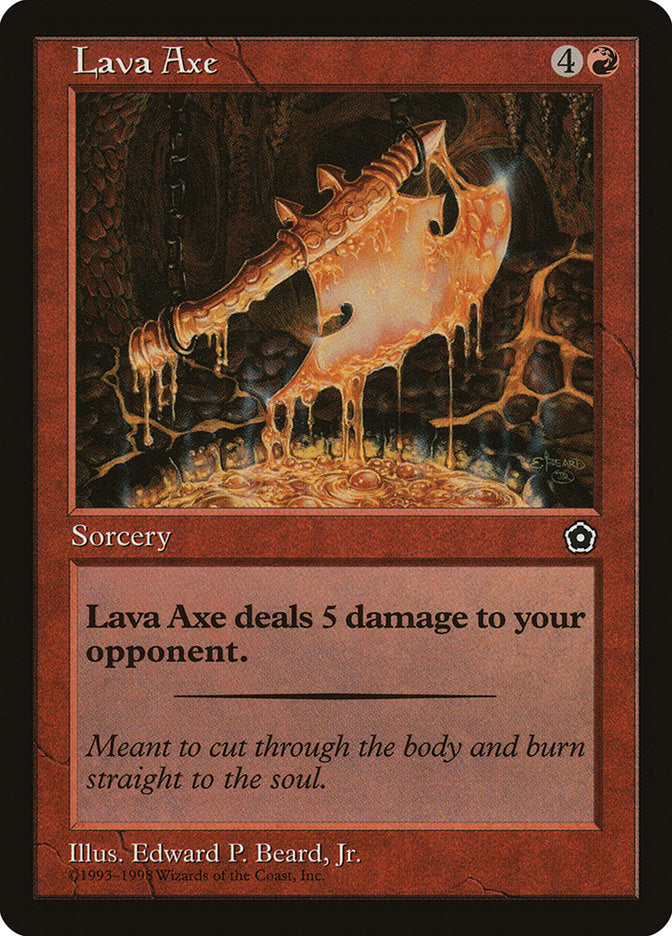 Lava Axe [Portal Second Age] | Chromatic Games