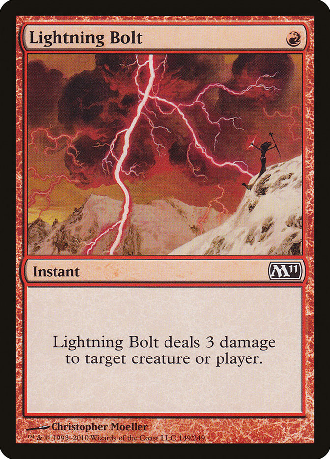 Lightning Bolt [Magic 2011] | Chromatic Games