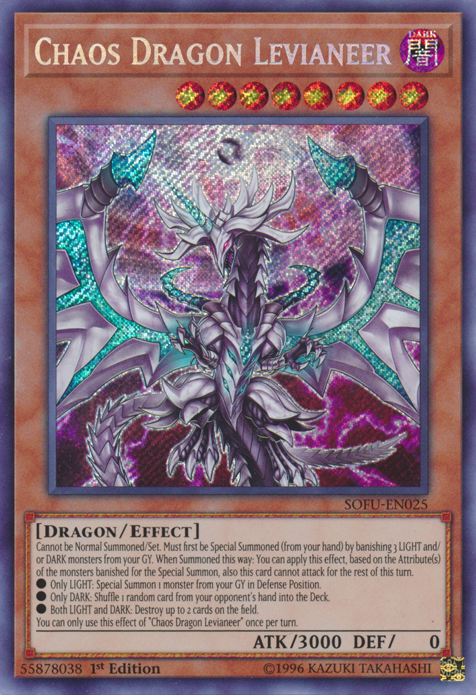 Chaos Dragon Levianeer [SOFU-EN025] Secret Rare | Chromatic Games