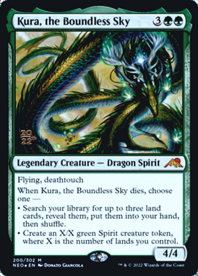 Kura, the Boundless Sky [Kamigawa: Neon Dynasty Prerelease Promos] | Chromatic Games