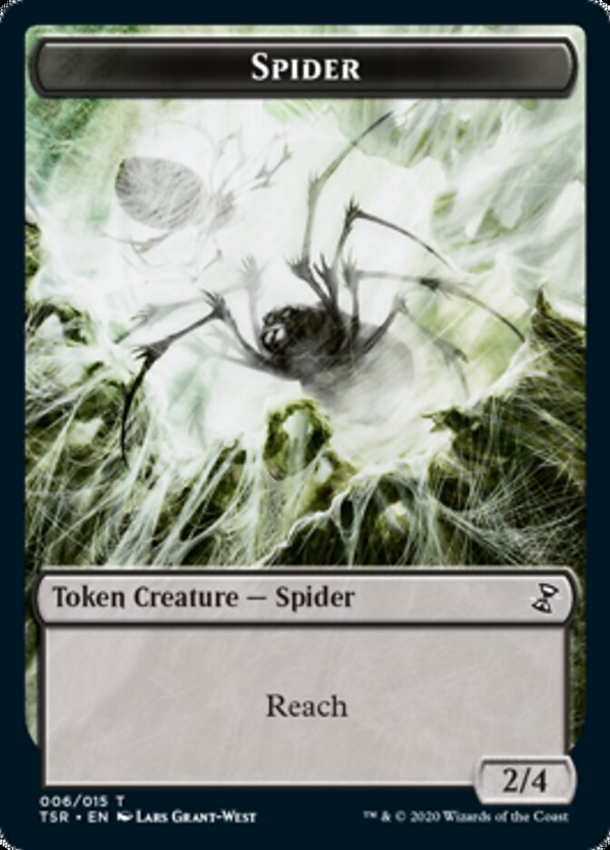 Spider Token [Time Spiral Remastered Tokens] | Chromatic Games