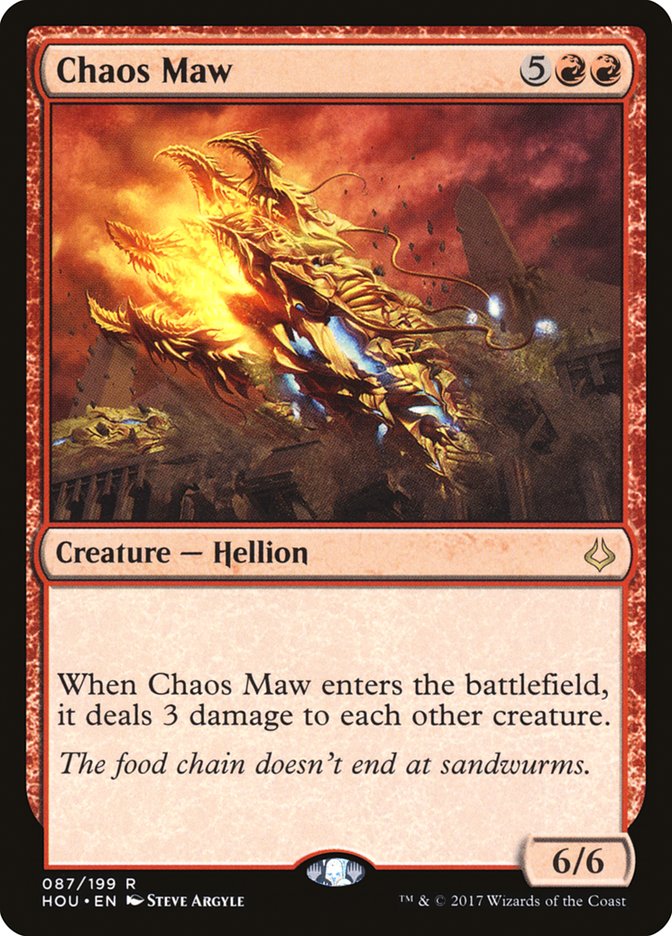 Chaos Maw [Hour of Devastation] | Chromatic Games