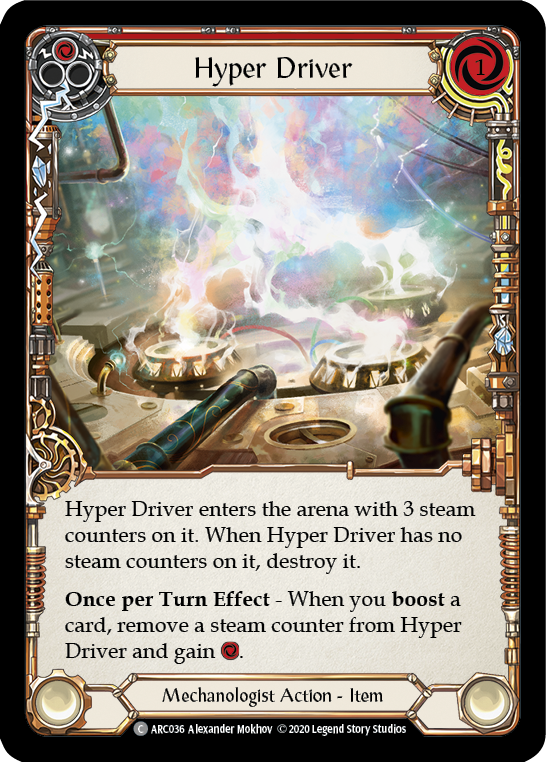 Hyper Driver [U-ARC036] (Arcane Rising Unlimited)  Unlimited Normal | Chromatic Games