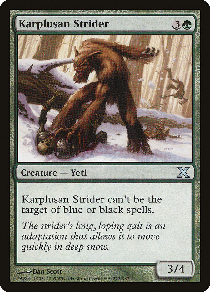 Karplusan Strider [Tenth Edition] | Chromatic Games