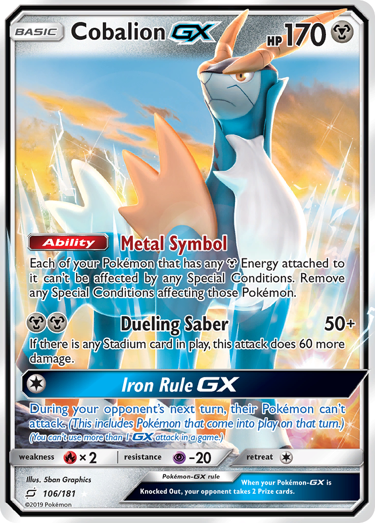 Cobalion GX [Team Up] | Chromatic Games