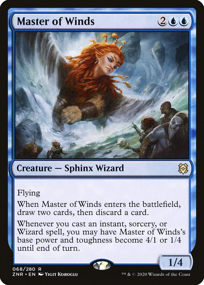 Master of Winds [Zendikar Rising] | Chromatic Games