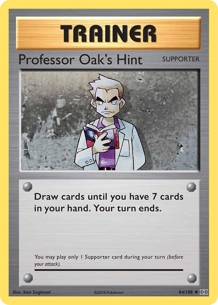 Professor Oak's Hint [Evolutions] | Chromatic Games