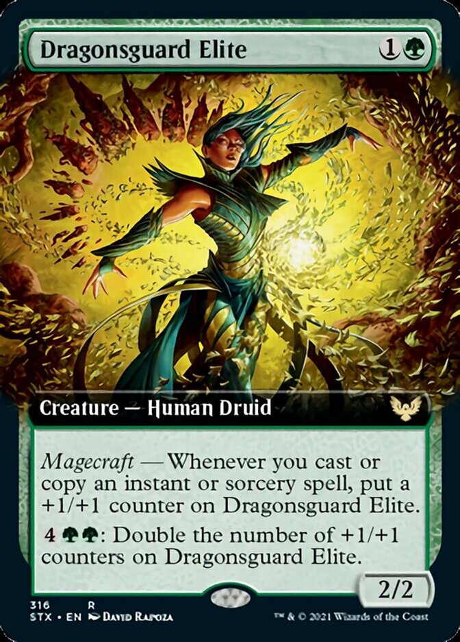 Dragonsguard Elite (Extended Art) [Strixhaven: School of Mages] | Chromatic Games