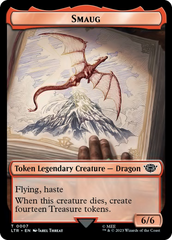 Food (09) // Smaug Double-Sided Token [The Lord of the Rings: Tales of Middle-Earth Tokens] | Chromatic Games