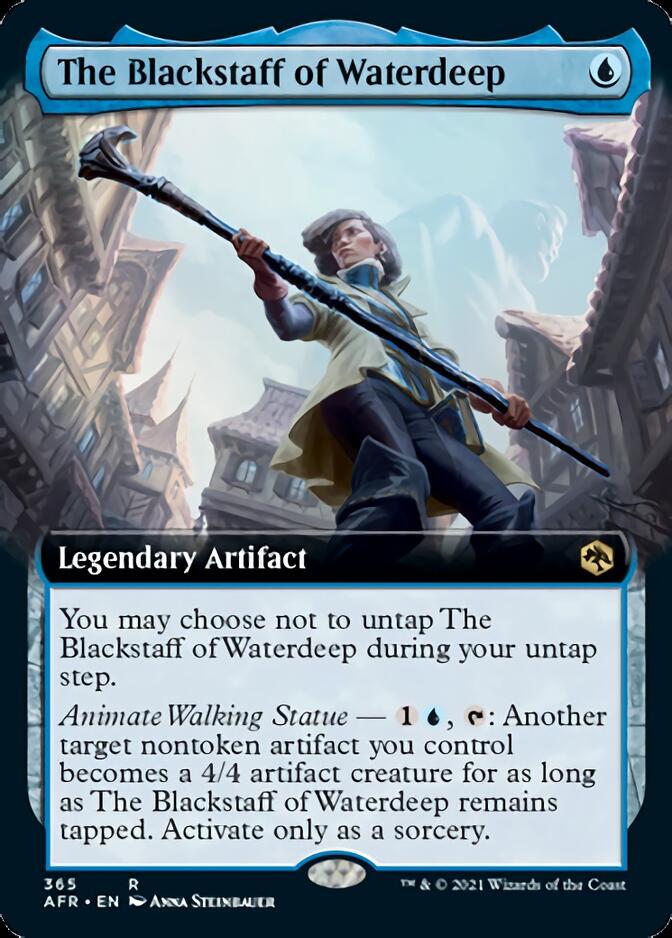 The Blackstaff of Waterdeep (Extended Art) [Dungeons & Dragons: Adventures in the Forgotten Realms] | Chromatic Games