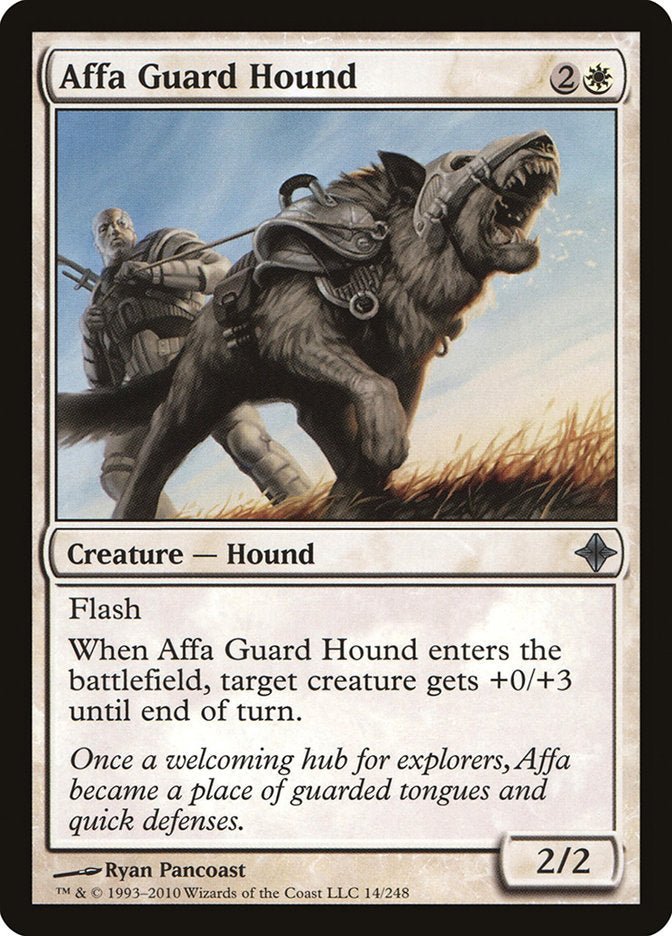 Affa Guard Hound [Rise of the Eldrazi] | Chromatic Games