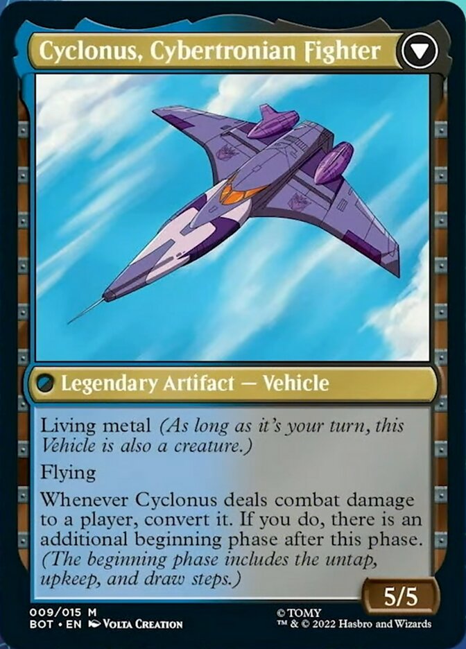 Cyclonus, the Saboteur // Cyclonus, Cybertronian Fighter [Transformers] | Chromatic Games