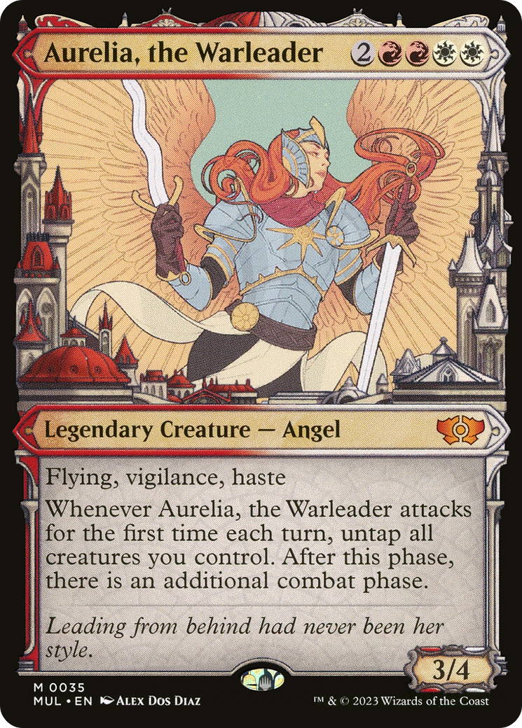 Aurelia, the Warleader [Multiverse Legends] | Chromatic Games