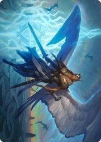 Righteous Valkyrie Art Card [Kaldheim Art Series] | Chromatic Games