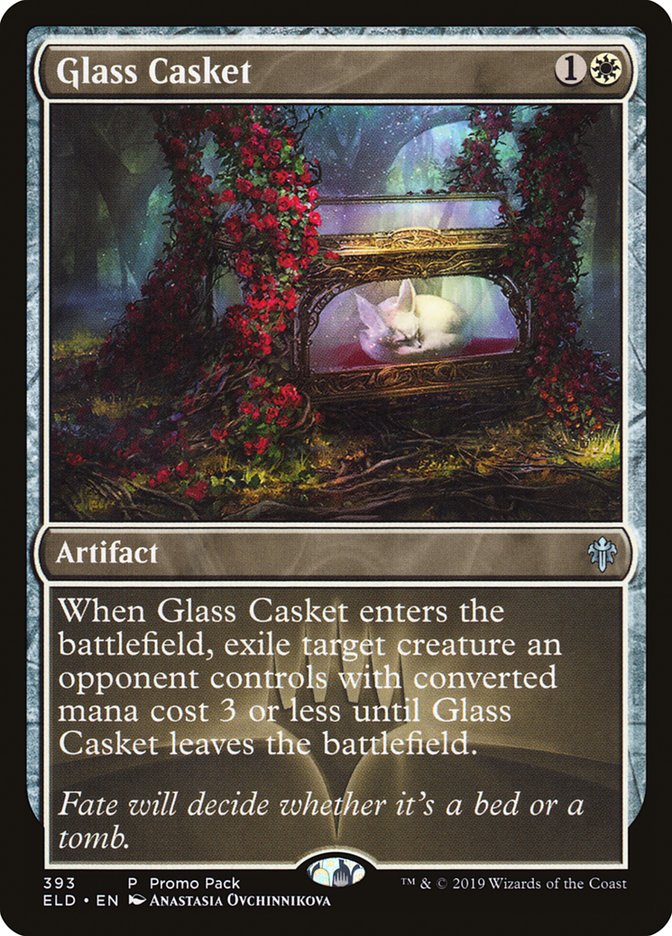 Glass Casket (Promo Pack) [Throne of Eldraine Promos] | Chromatic Games