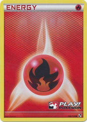 Fire Energy (106/114) (Play Pokemon Promo) [Black & White: Base Set] | Chromatic Games