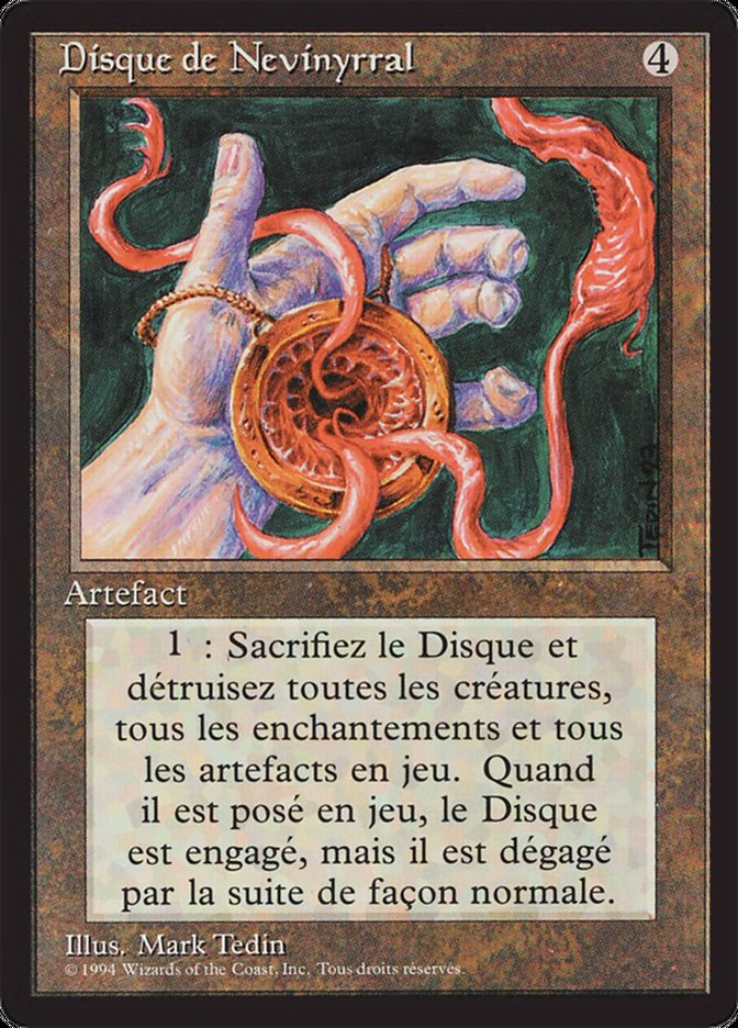 Nevinyrral's Disk [Foreign Black Border] | Chromatic Games