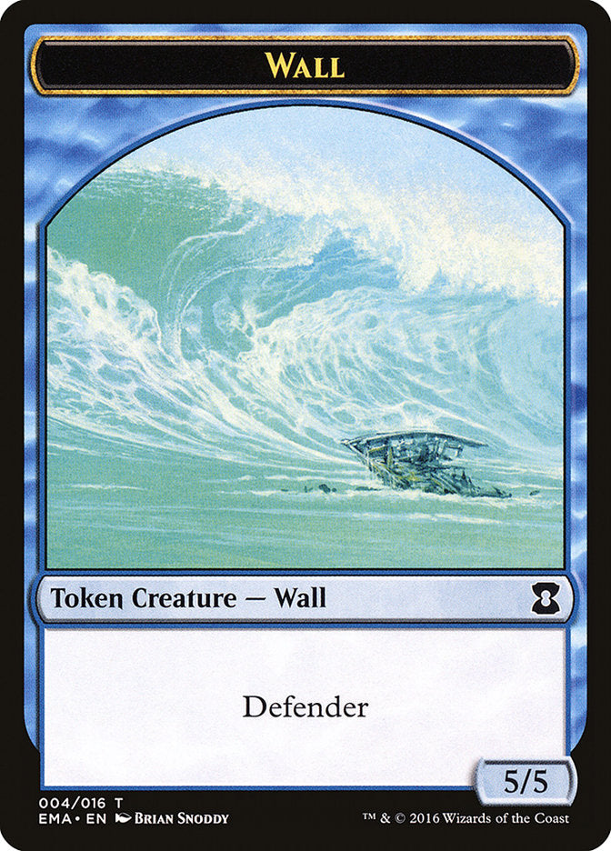 Wall Token [Eternal Masters Tokens] | Chromatic Games