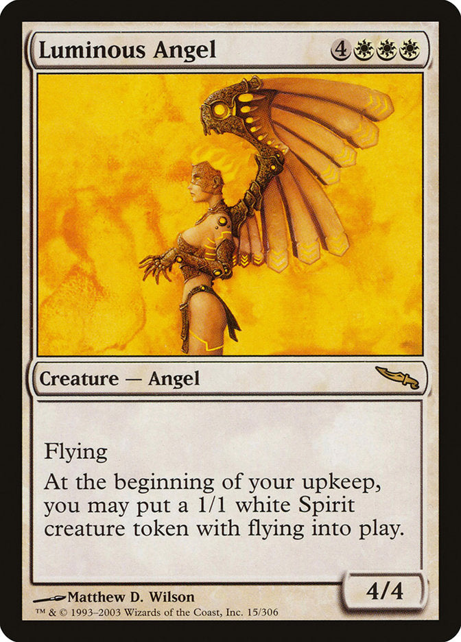 Luminous Angel [Mirrodin] | Chromatic Games