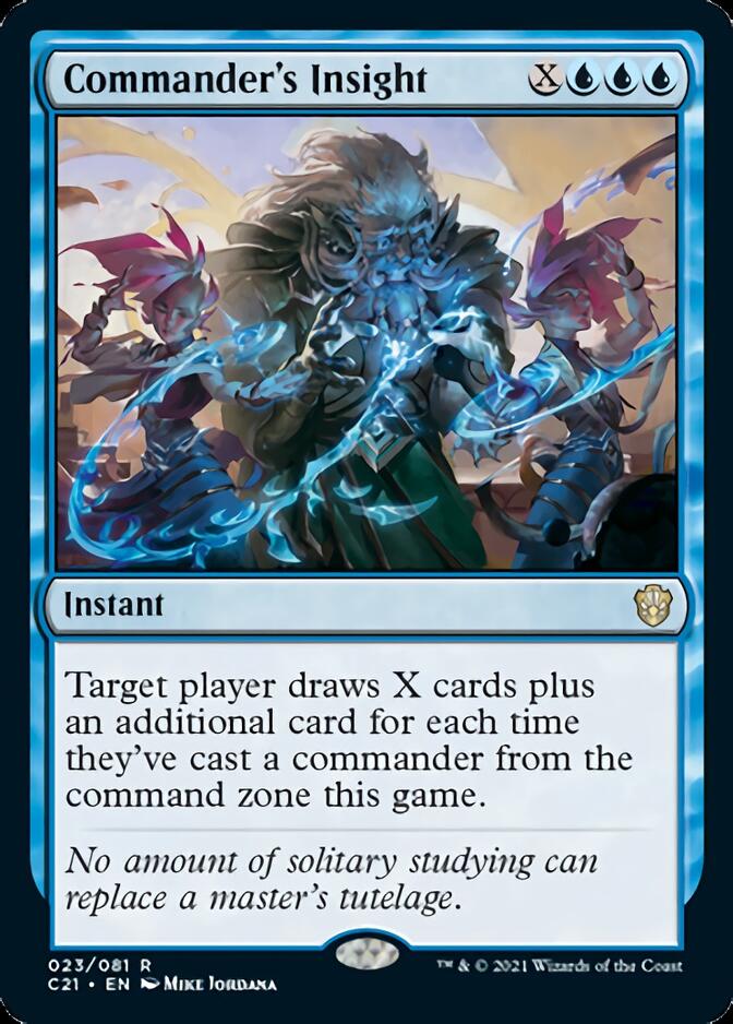 Commander's Insight [Commander 2021] | Chromatic Games