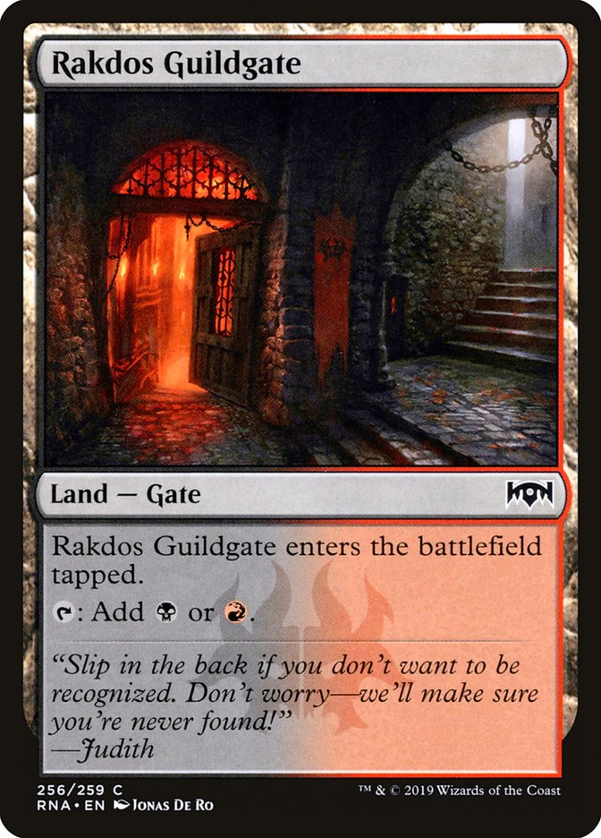 Rakdos Guildgate (256/259) [Ravnica Allegiance] | Chromatic Games