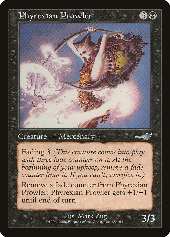 Phyrexian Prowler [Nemesis] | Chromatic Games