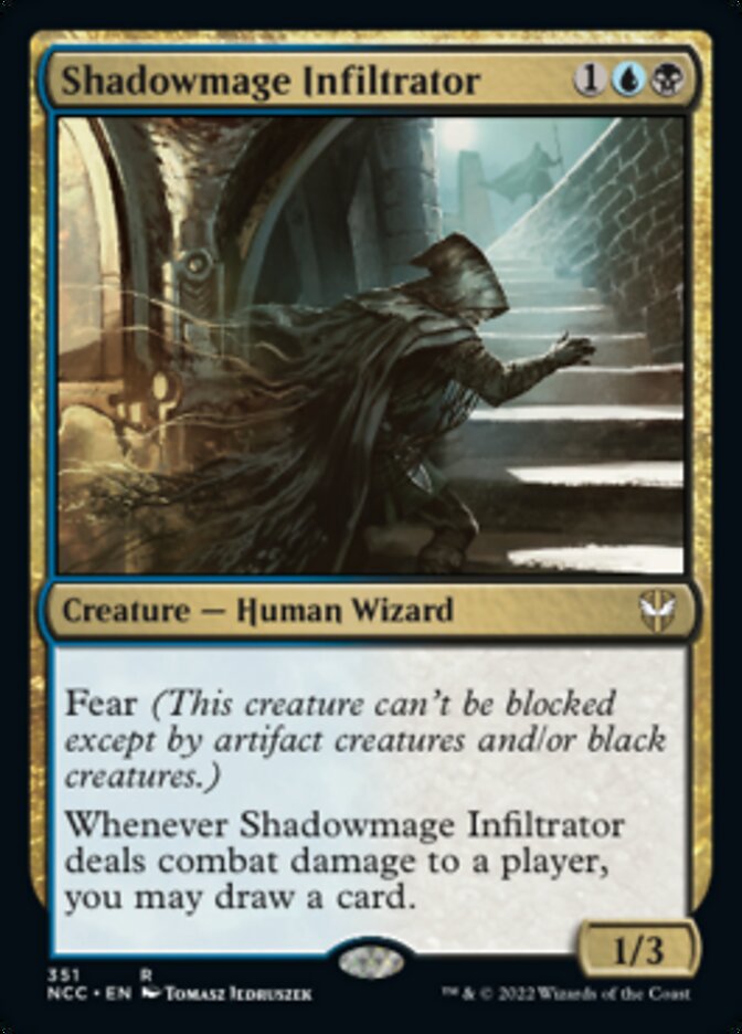 Shadowmage Infiltrator [Streets of New Capenna Commander] | Chromatic Games