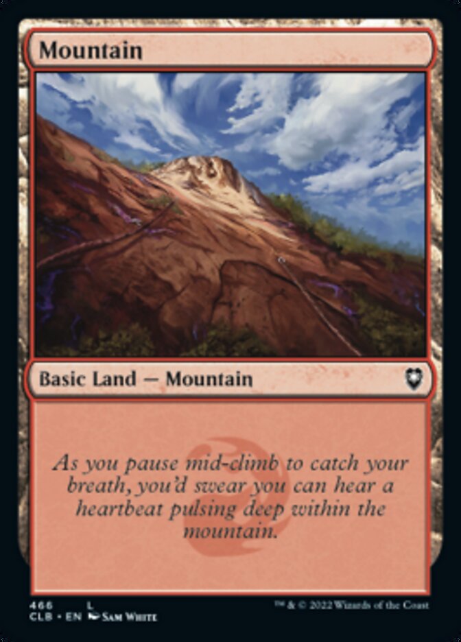 Mountain (466) [Commander Legends: Battle for Baldur's Gate] | Chromatic Games