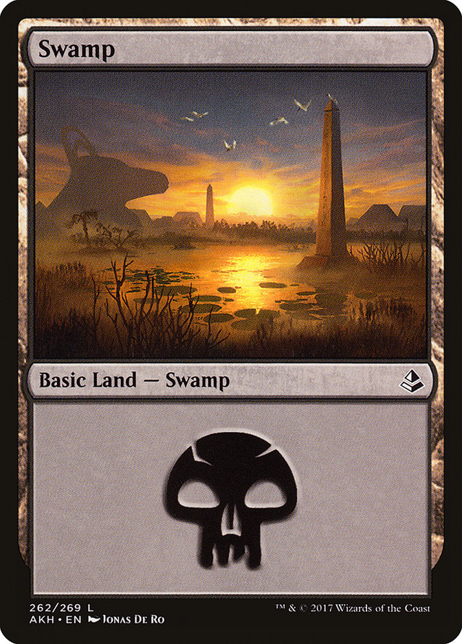 Swamp (262) [Amonkhet] | Chromatic Games