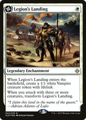 Legion's Landing // Adanto, the First Fort [Ixalan Prerelease Promos] | Chromatic Games