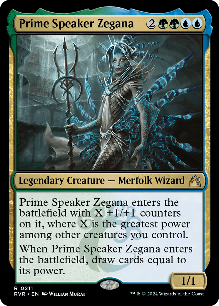 Prime Speaker Zegana [Ravnica Remastered] | Chromatic Games